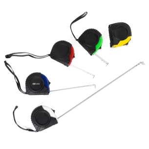 Rullaava mittanauha 3m - Valkoinen