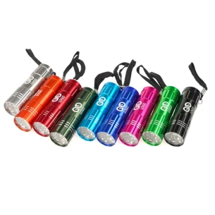 Led taskulamppu - punainen