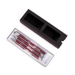 Cosmo kynä- ja lyijykynäsetti - musta