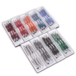 Cosmo kynä- ja lyijykynäsetti - musta